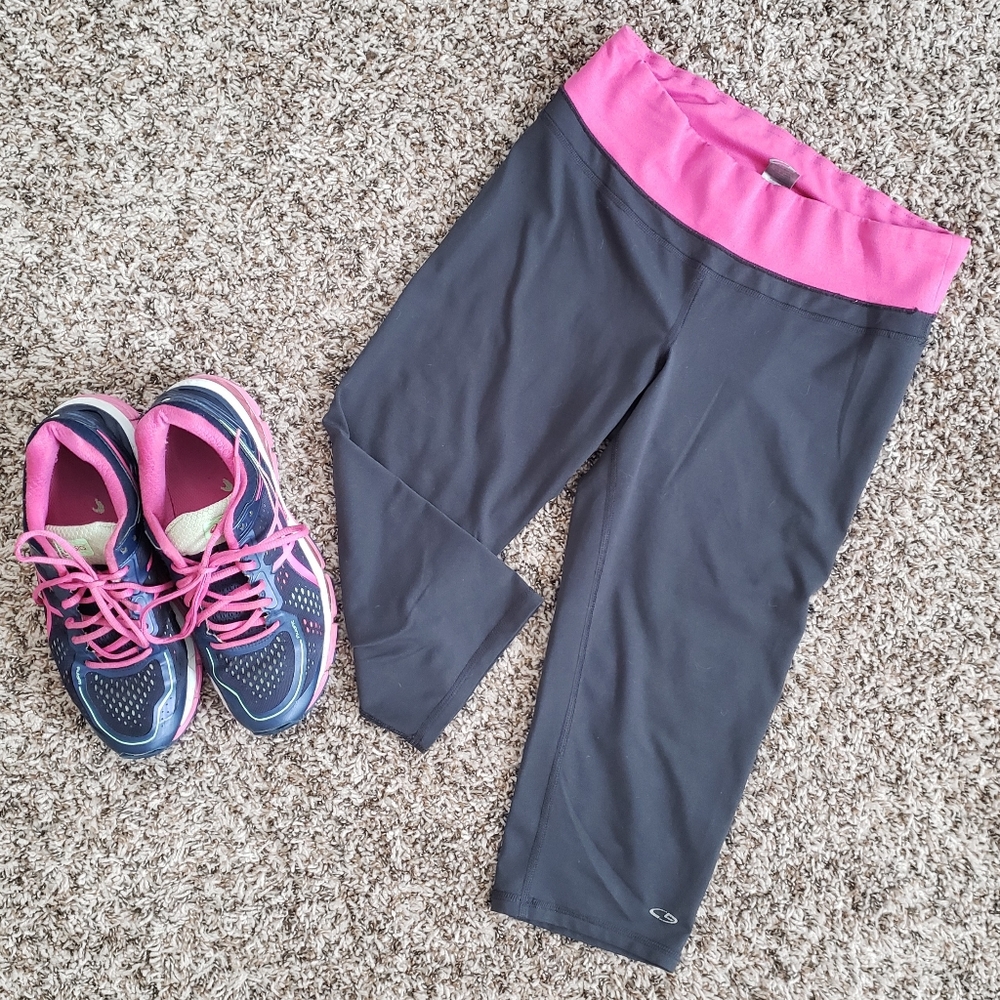 Pink & Grey Athletic Pants